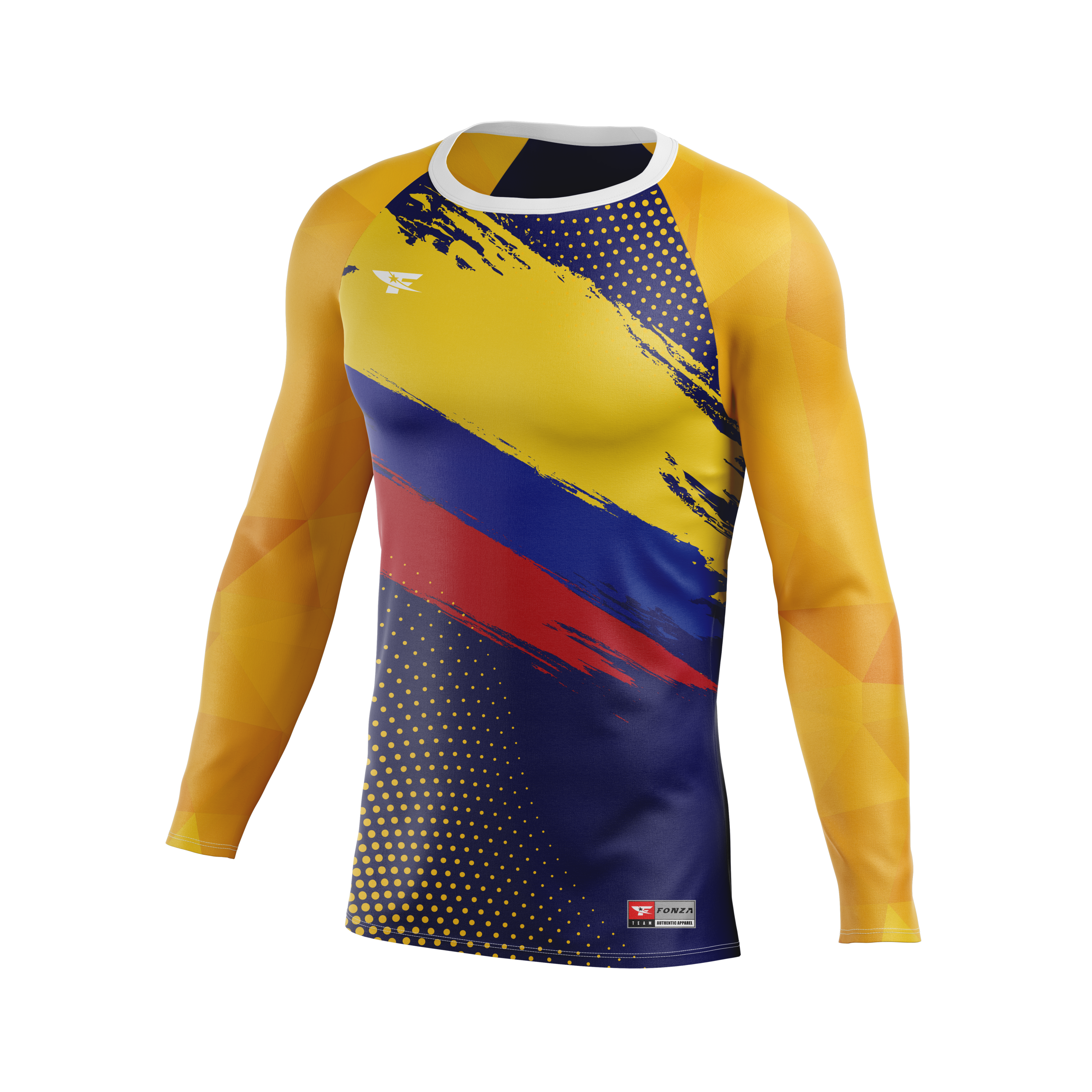 colombia long sleeve jersey