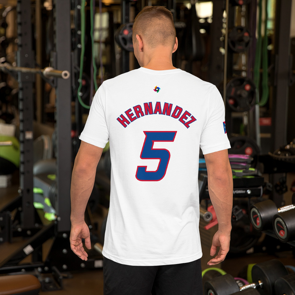 Puerto Rico Baseball Hernandez 2023 World Baseball Classic Shirt.